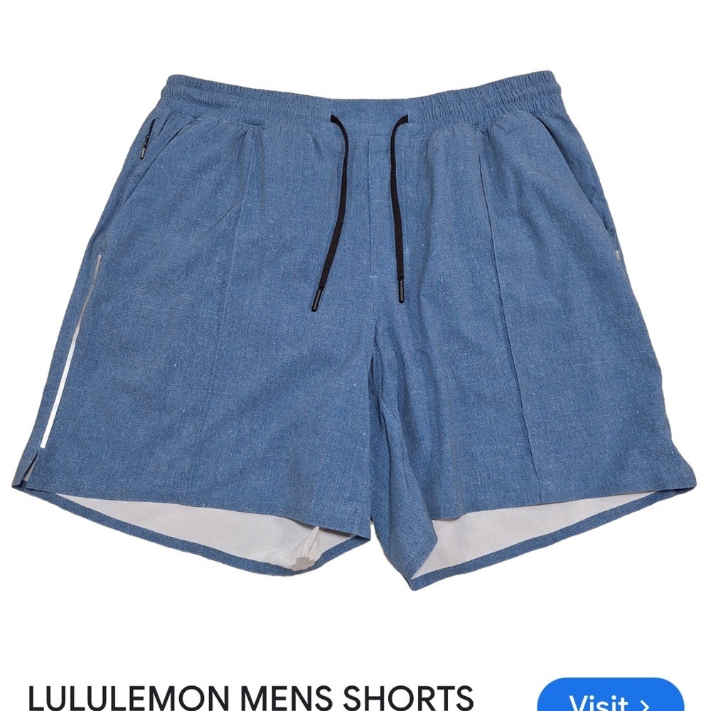 lululemon athletica Men's Blue Surge Shorts